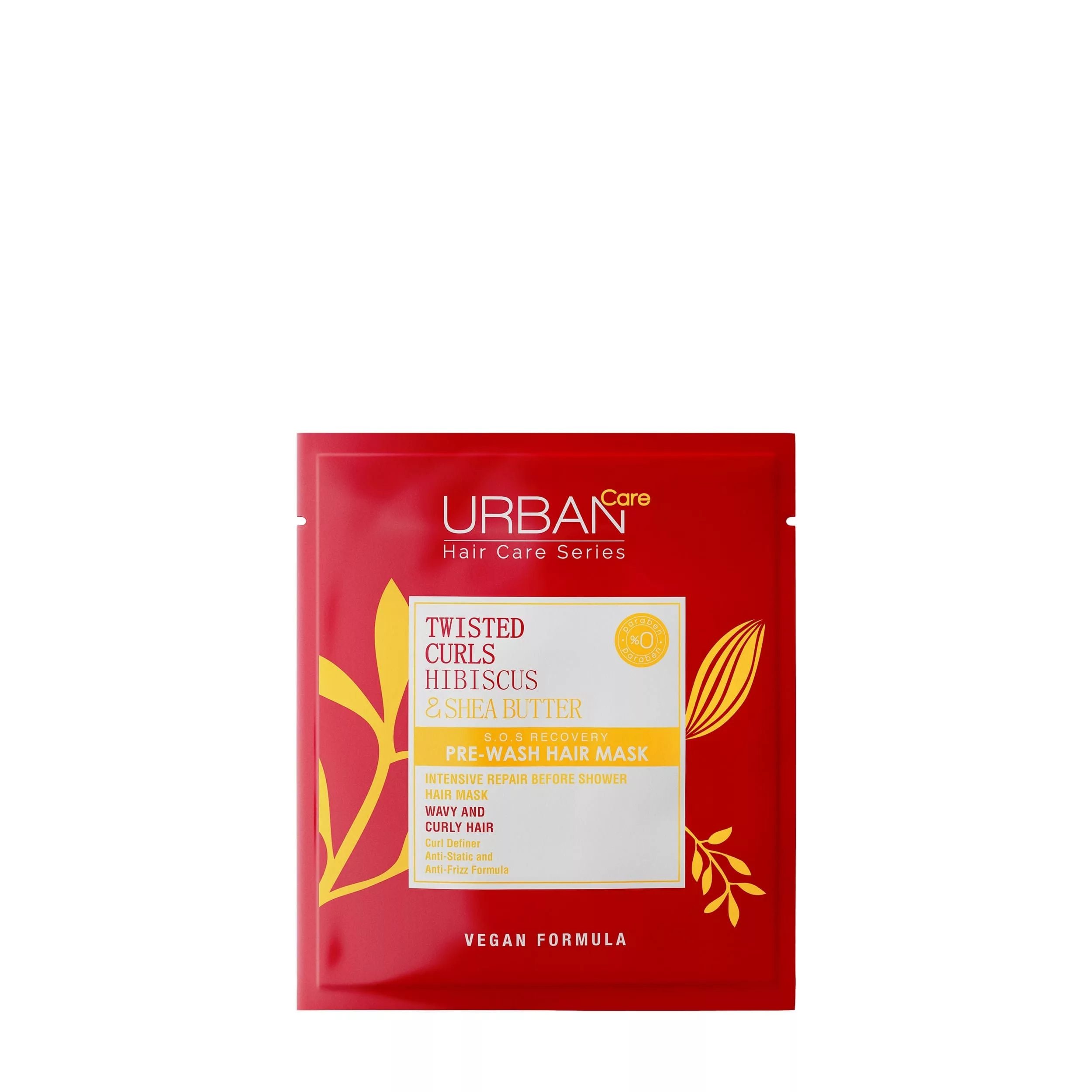 TWISTED CURLS HIBISCUS & SHEA BUTTER PRE-WASH HAIR MASK