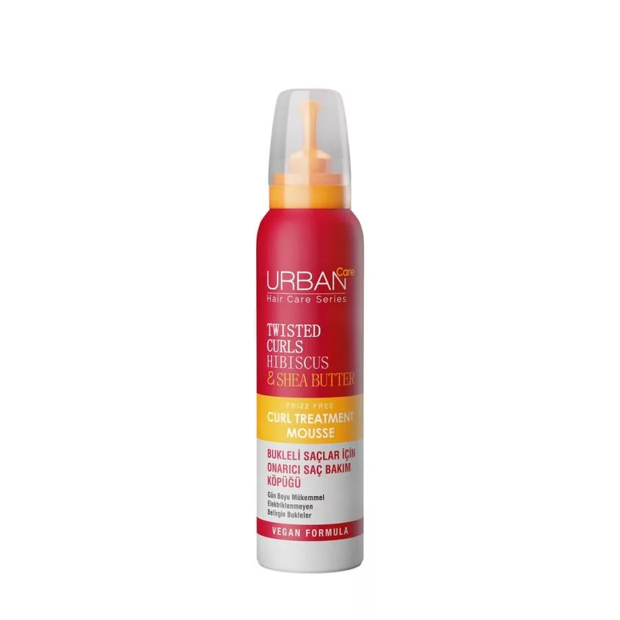 TWISTED CURLS HIBISCUS & SHEA BUTTER CURL TREATMENT MOUSSE