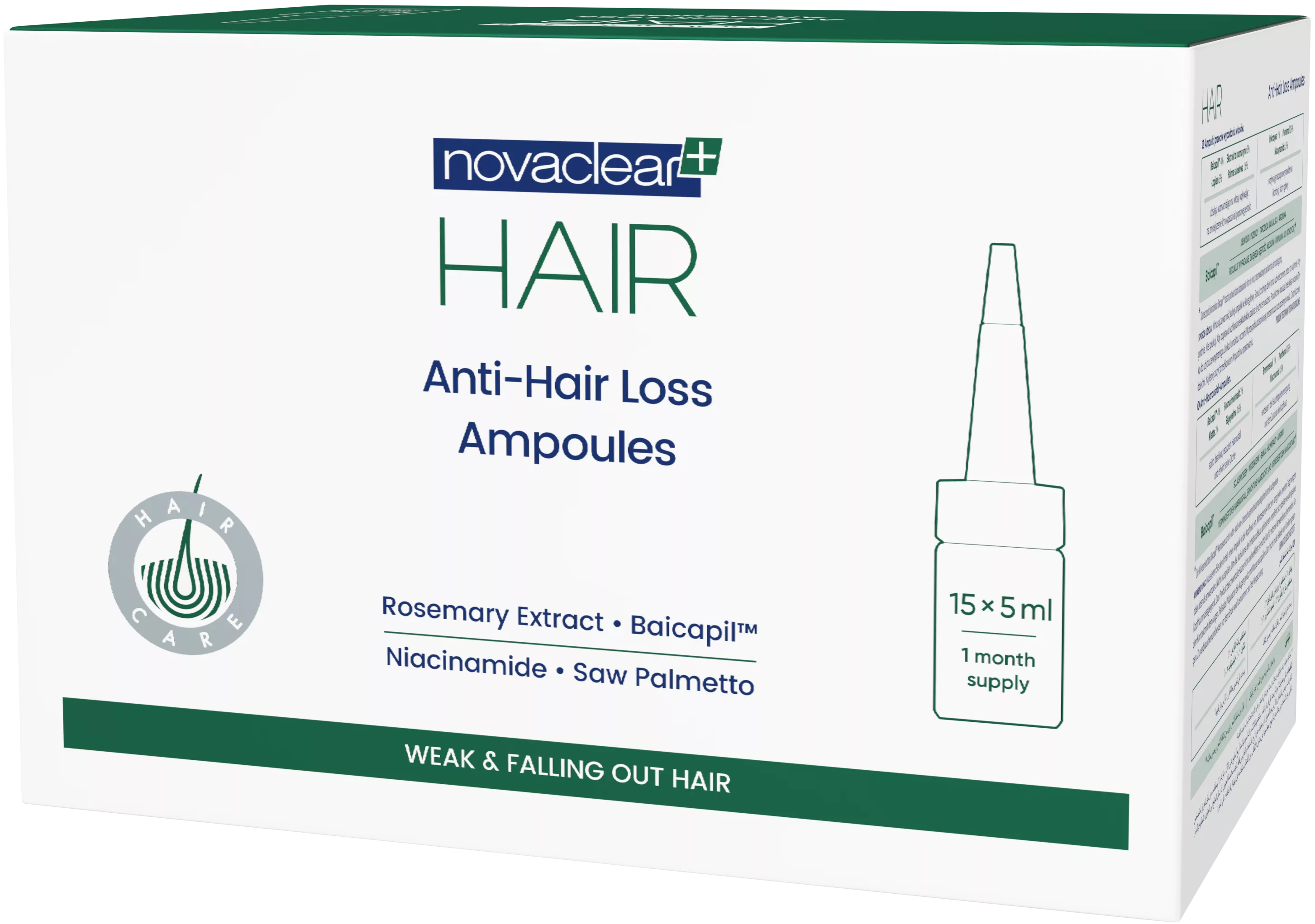 NC HAIR ANTI HAIR LOSS AMPOULES