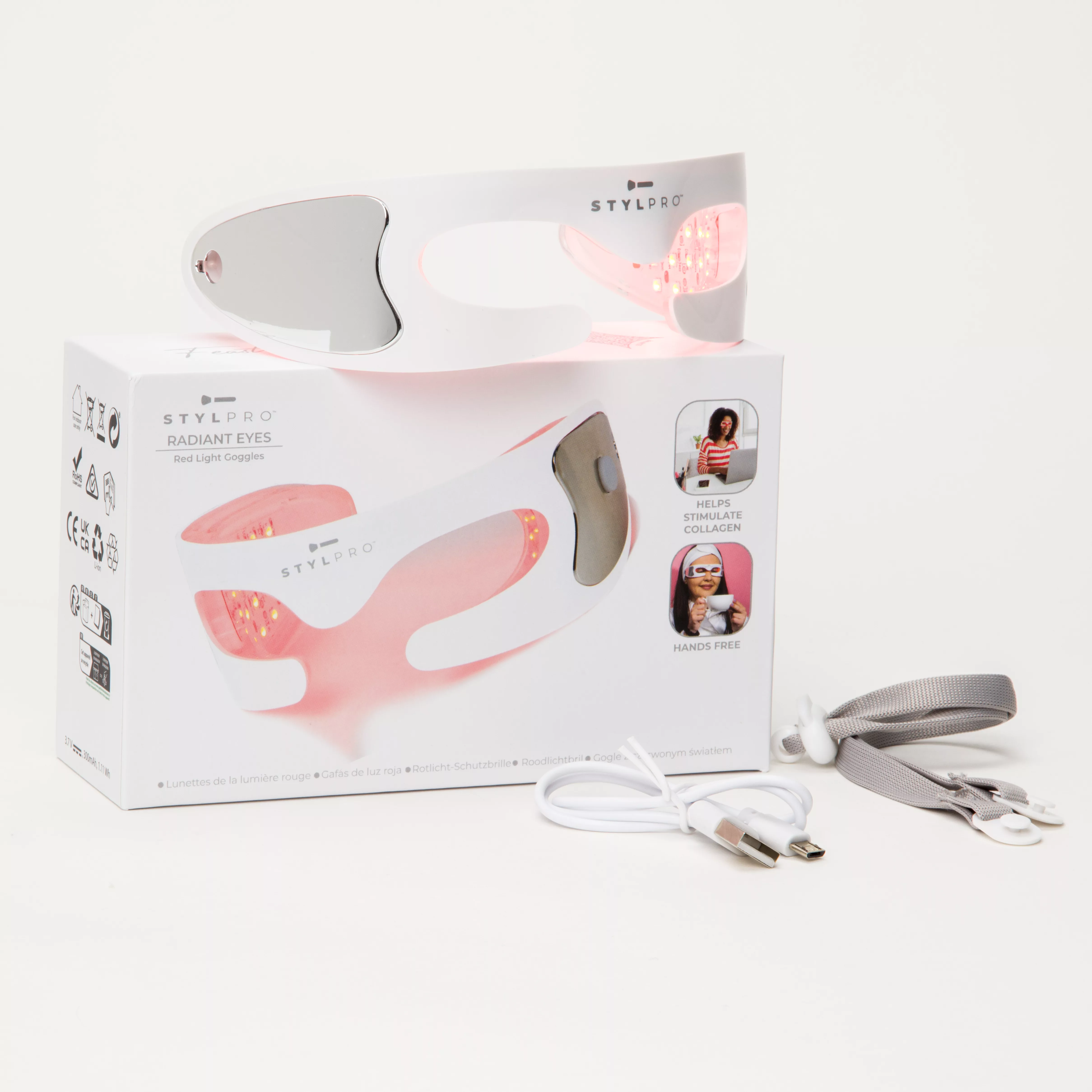 RADIANT EYES RED LIGHT GOGGLES