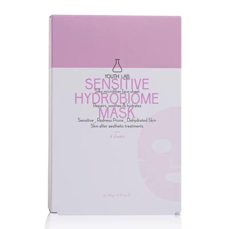 SENSITIVE HYDROBIOME SHEET MASKS x 4 buc