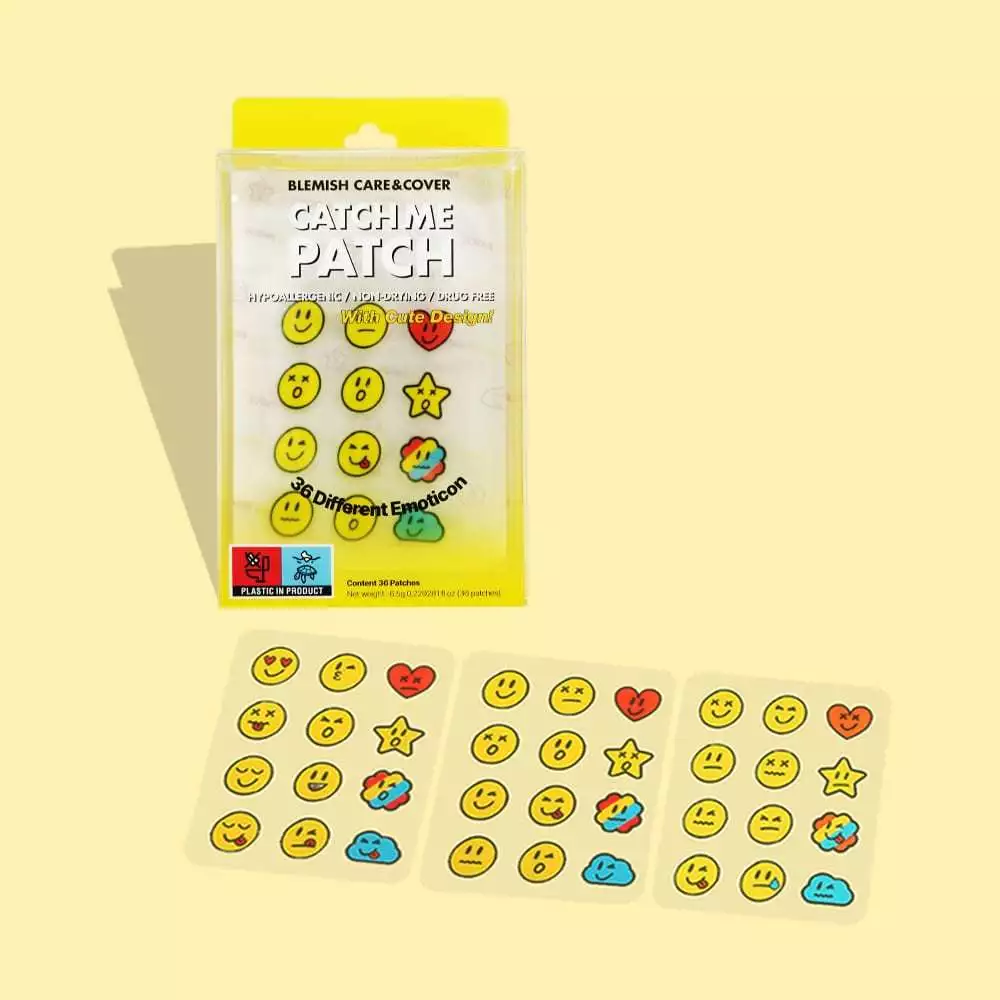 CATCH ME PATCH EMOTICON