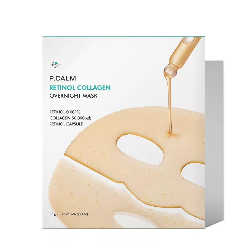 P.CALM RETINOL COLLAGEN OVERNIGHT MASK-4 buc