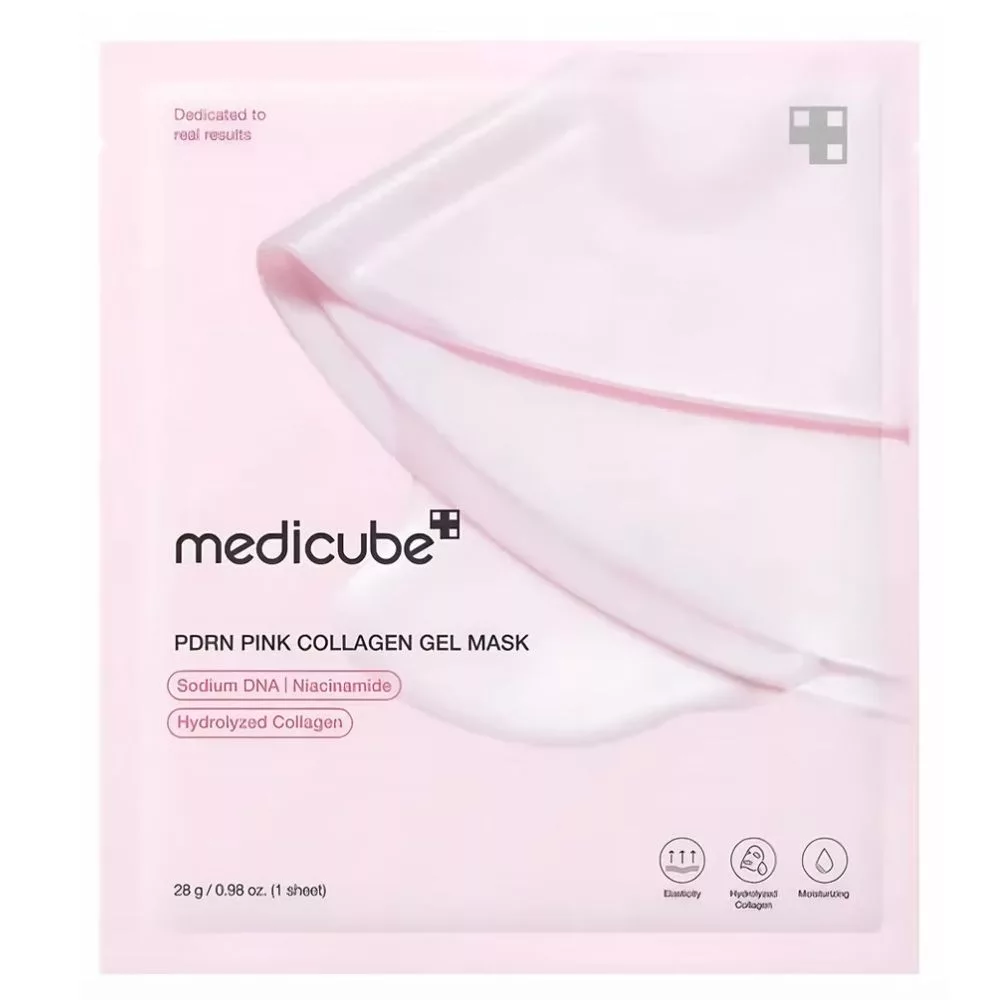 PDRN PINK COLLAGEN GEL MASK- Masca de fata pentru fermitate si efect de umplere