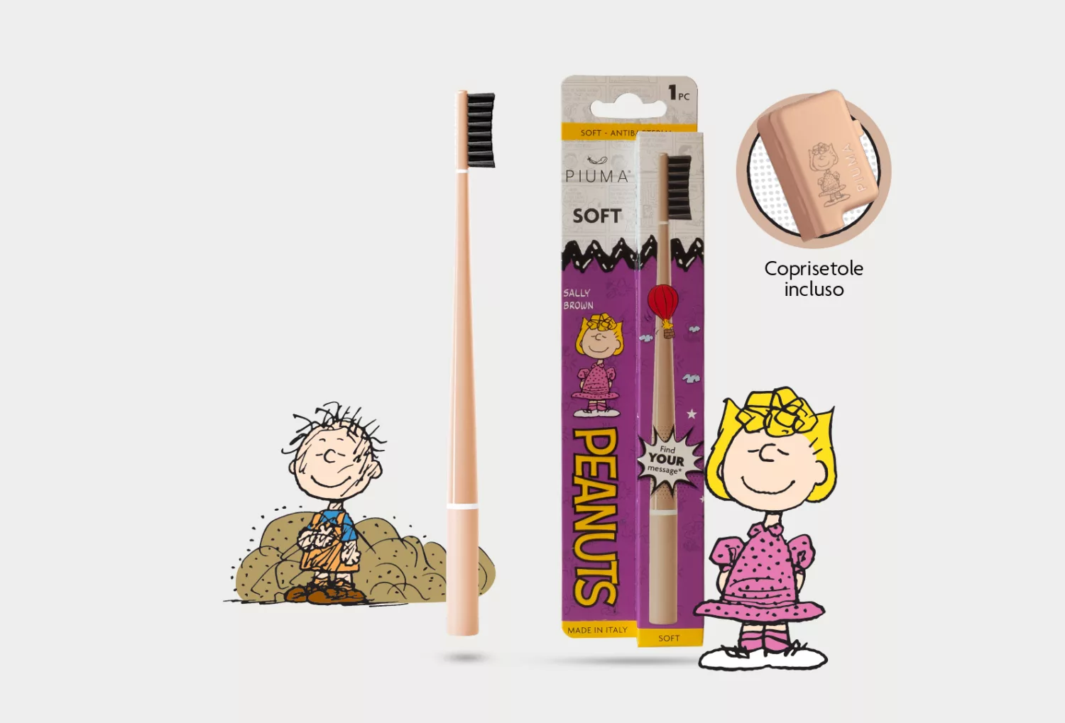 SALLY BROWN ANTIBACTERIAL TOOTHBRUSH