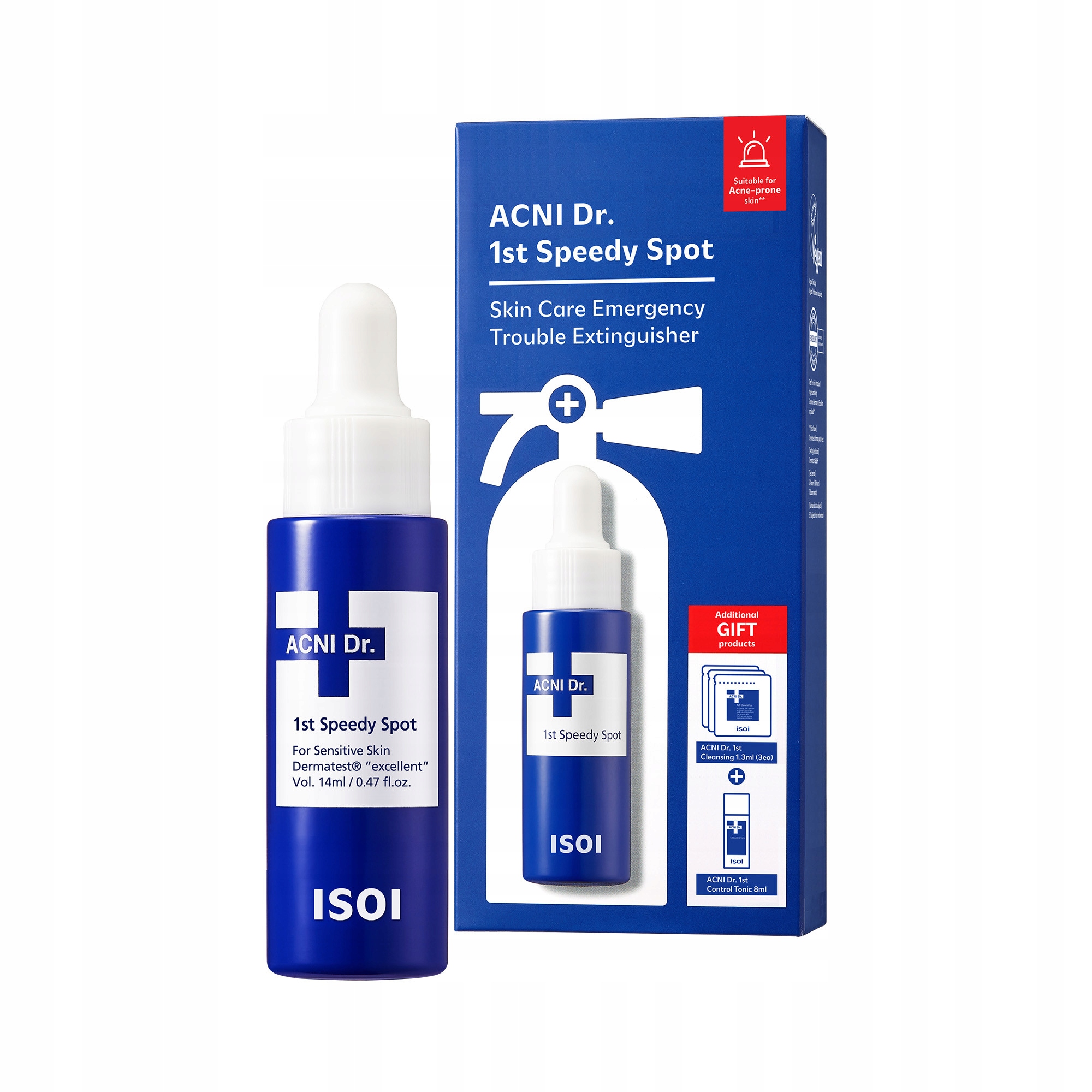 ISOI ACNI Dr. 1st Speedy Spot Set 14ml + 8ml + 1.3ml