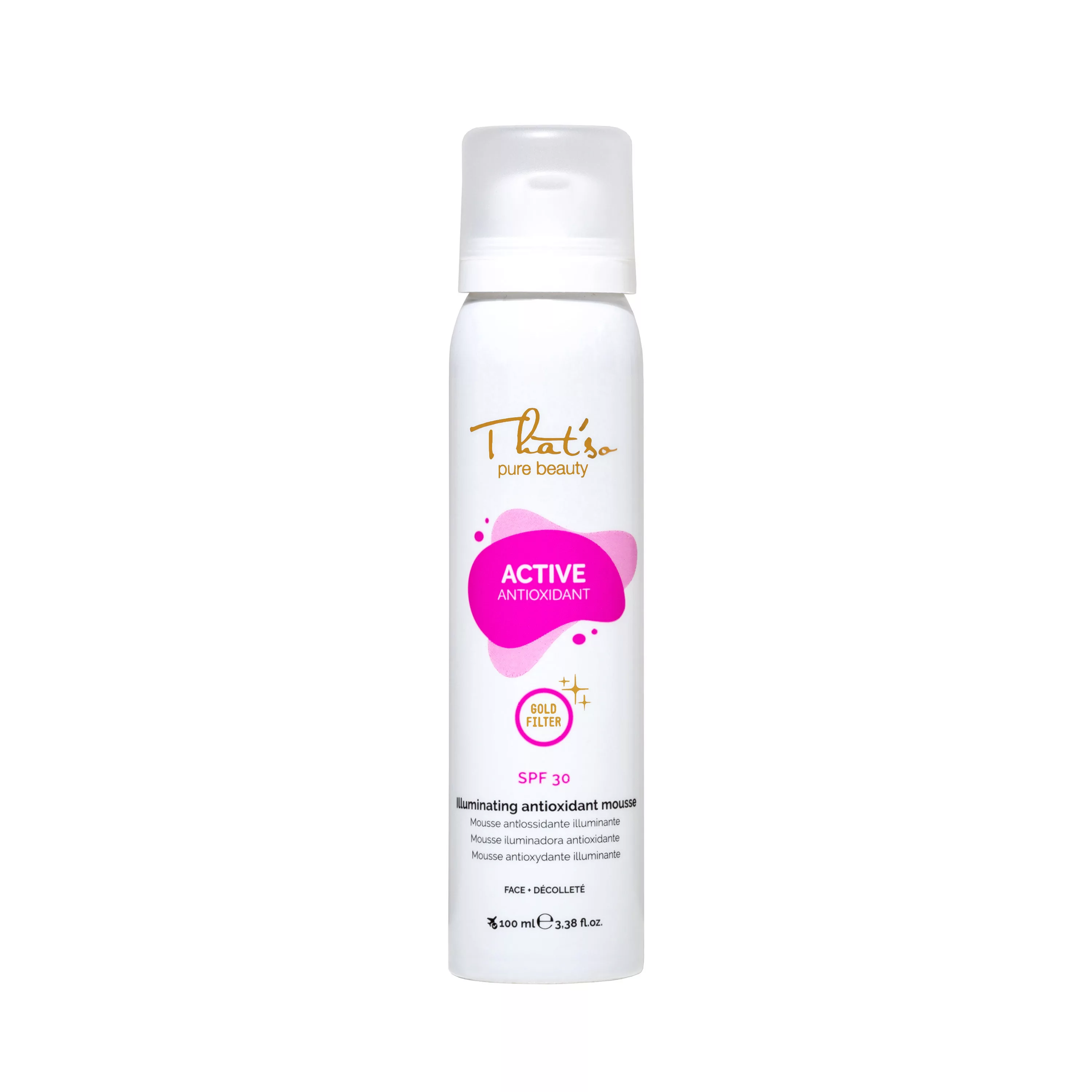 ACTIVE ANTIOXIDANT SPF30 GOLD FILTER