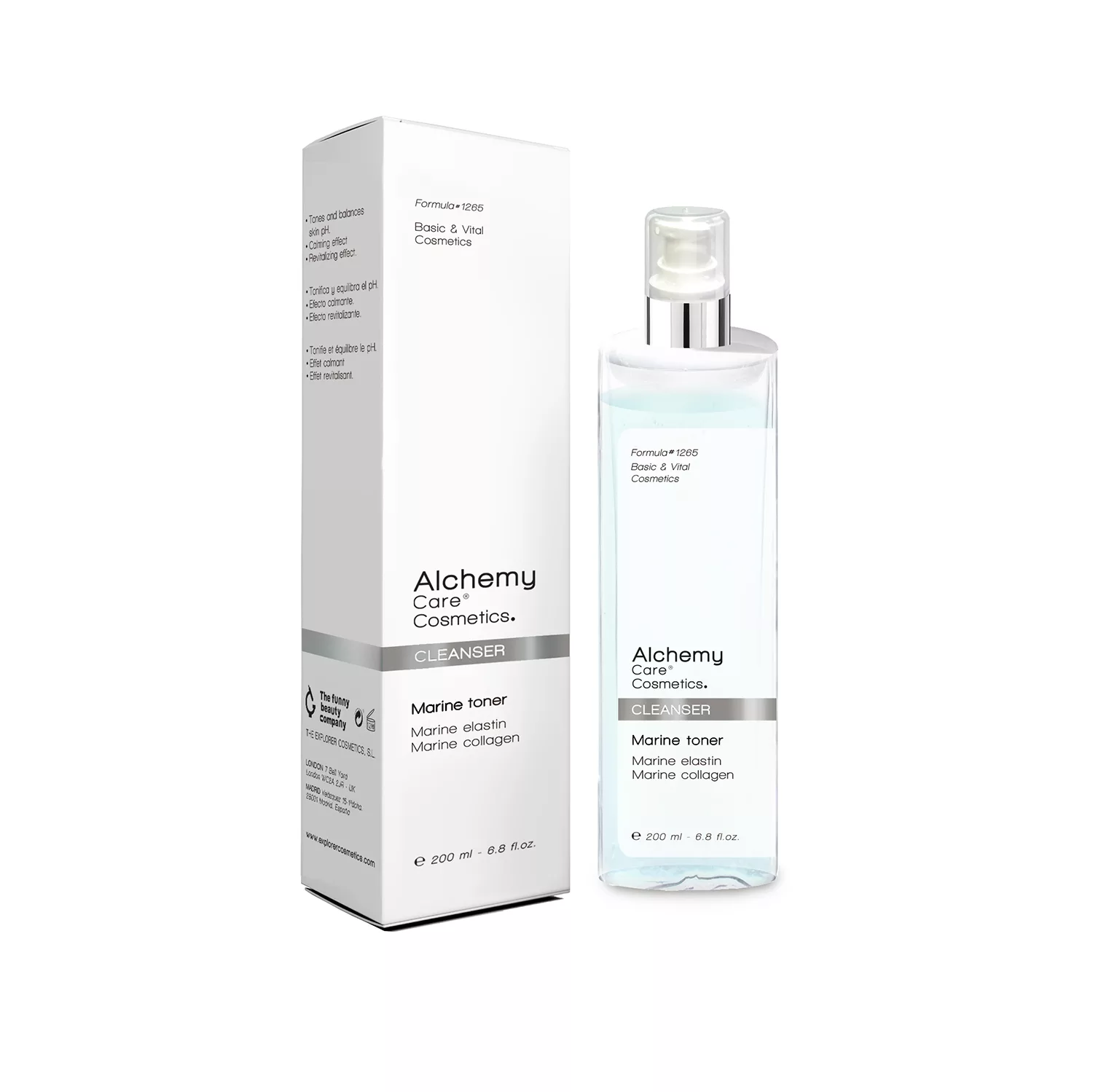 MARINE TONER CLEANSER - Lotiune tonica pentru fata