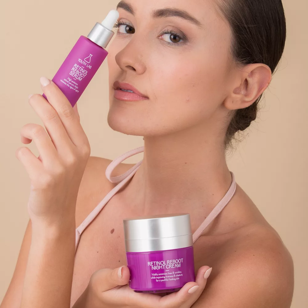 RETINOL REBOOT NIGHT CREAM - YOUTH LAB - Crema de noapte cu