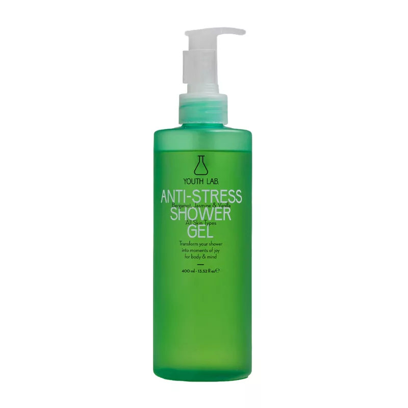 ANTI-STRESS SHOWER GEL GREEN WITH PUMP 400ml