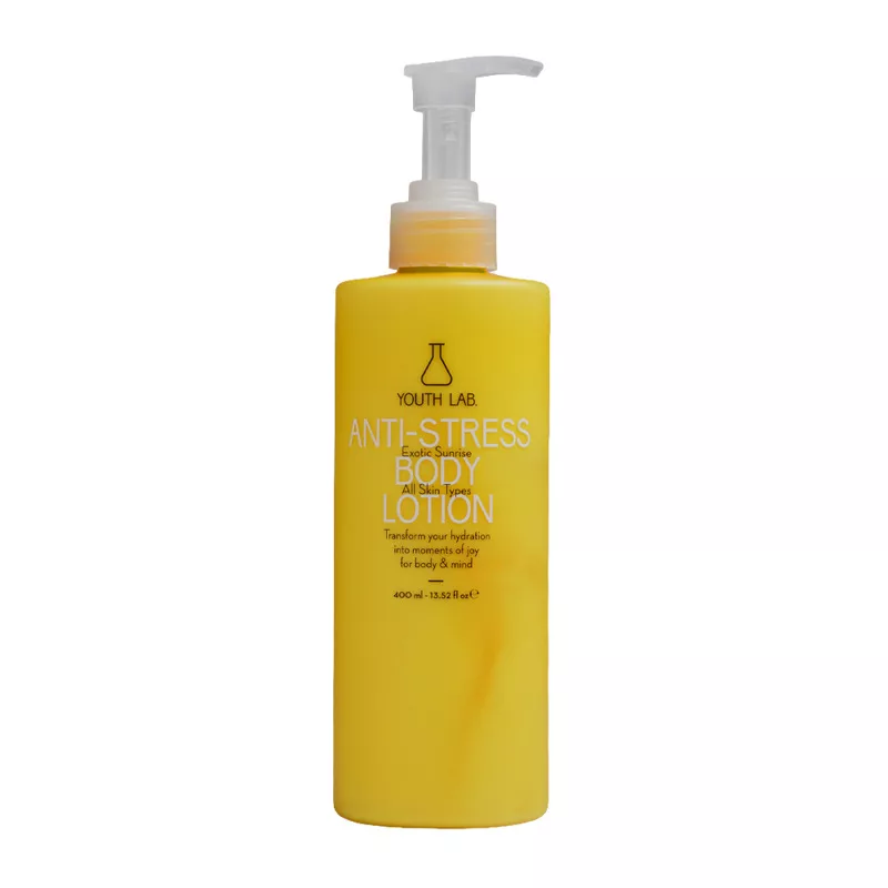 ANTI-STRESS BODY LOTION YELLOW WITH PUMP 400ml