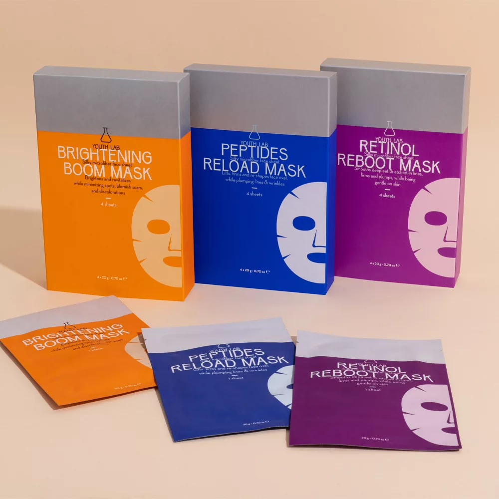 PEPTIDES RELOAD MASK - YOUTH LAB - Masca cu 8 peptide si acid