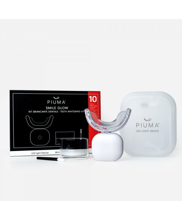 Teeth Whitening Kit Smile Glow Piuma 24beauty.ro