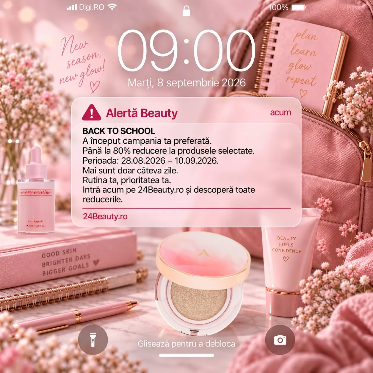 Postare Instagram de la 24beauty