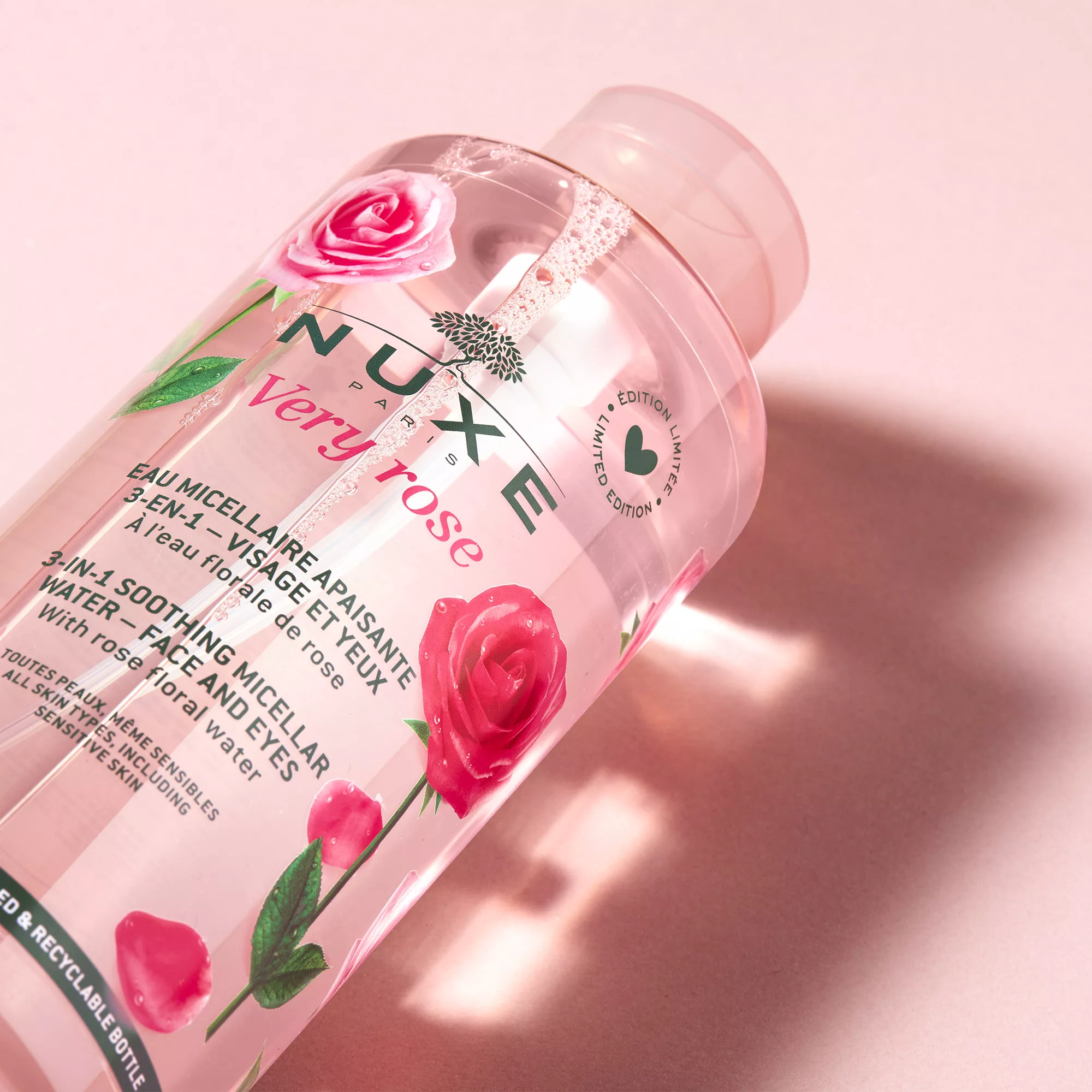 VERY ROSE 3-IN-1 SOOTHING MICELLAR WATER - FACE AND EYES – Imaginea 2