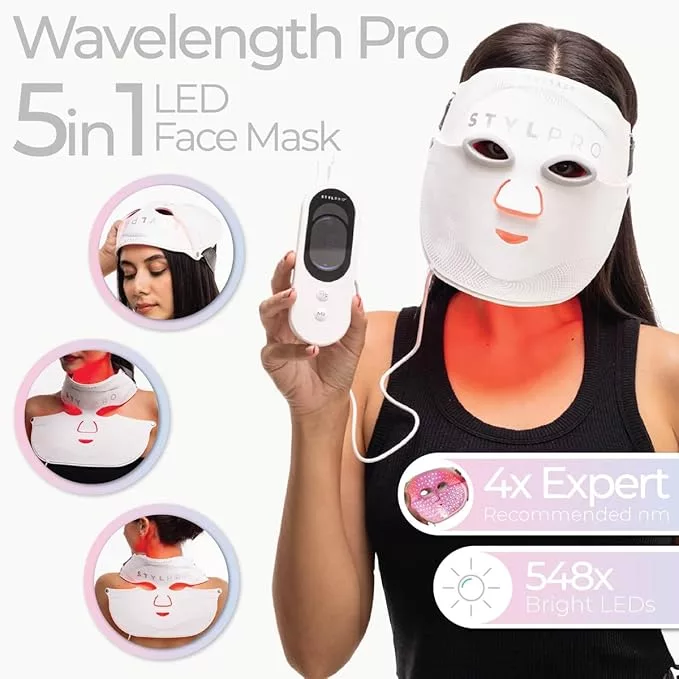 WAVELENGHT PRO 5 in 1 LED MASK – Imaginea 2