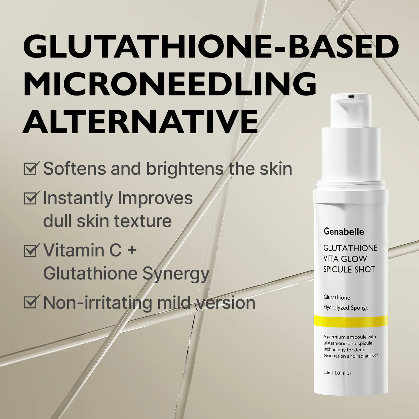 GLUTATHIONE VITA GLOW SPICULE SHOT, 30ml – Imaginea 2