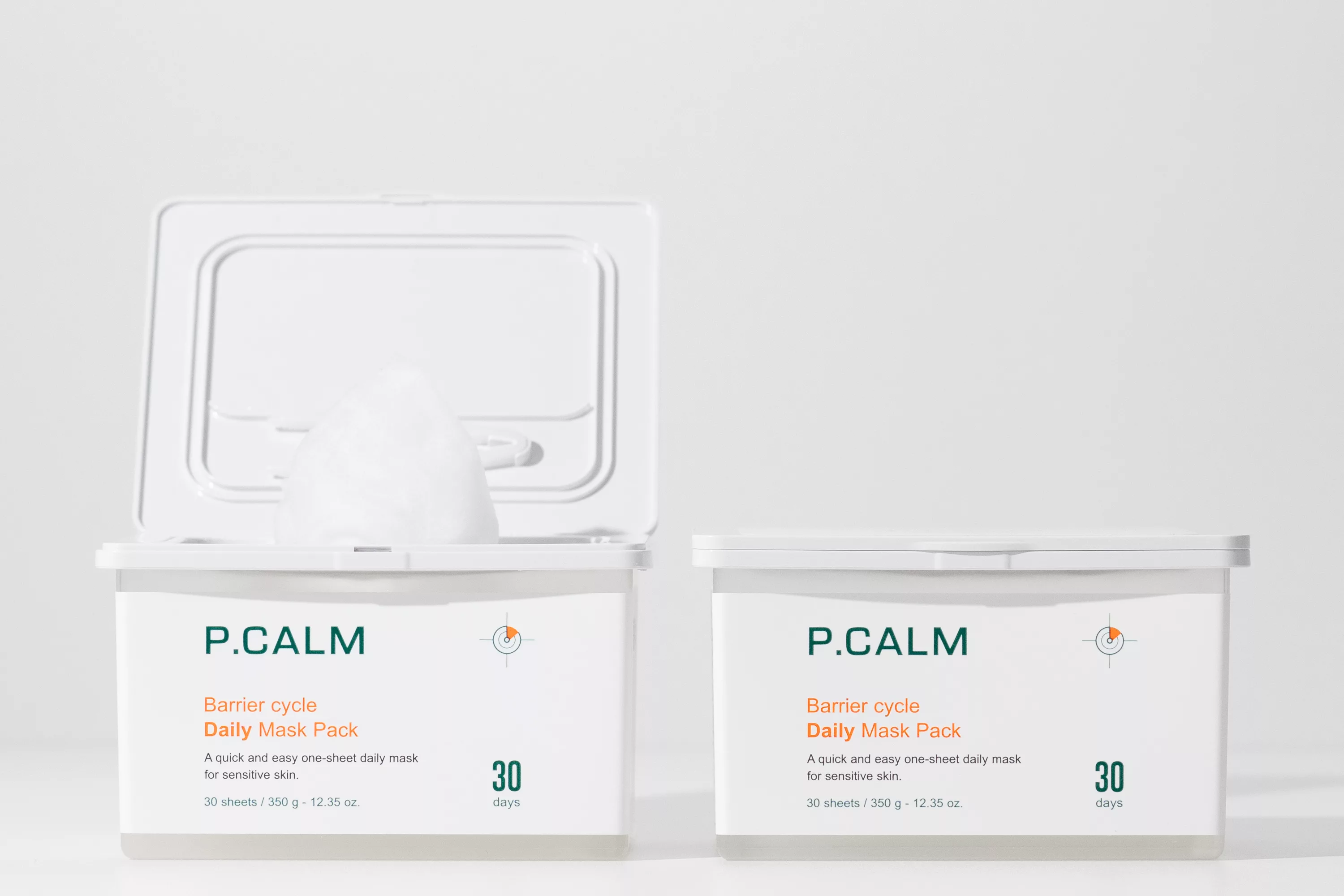P.CALM BARRIER CYCLE DAILY MASK PACK, 30 buc – Imaginea 2