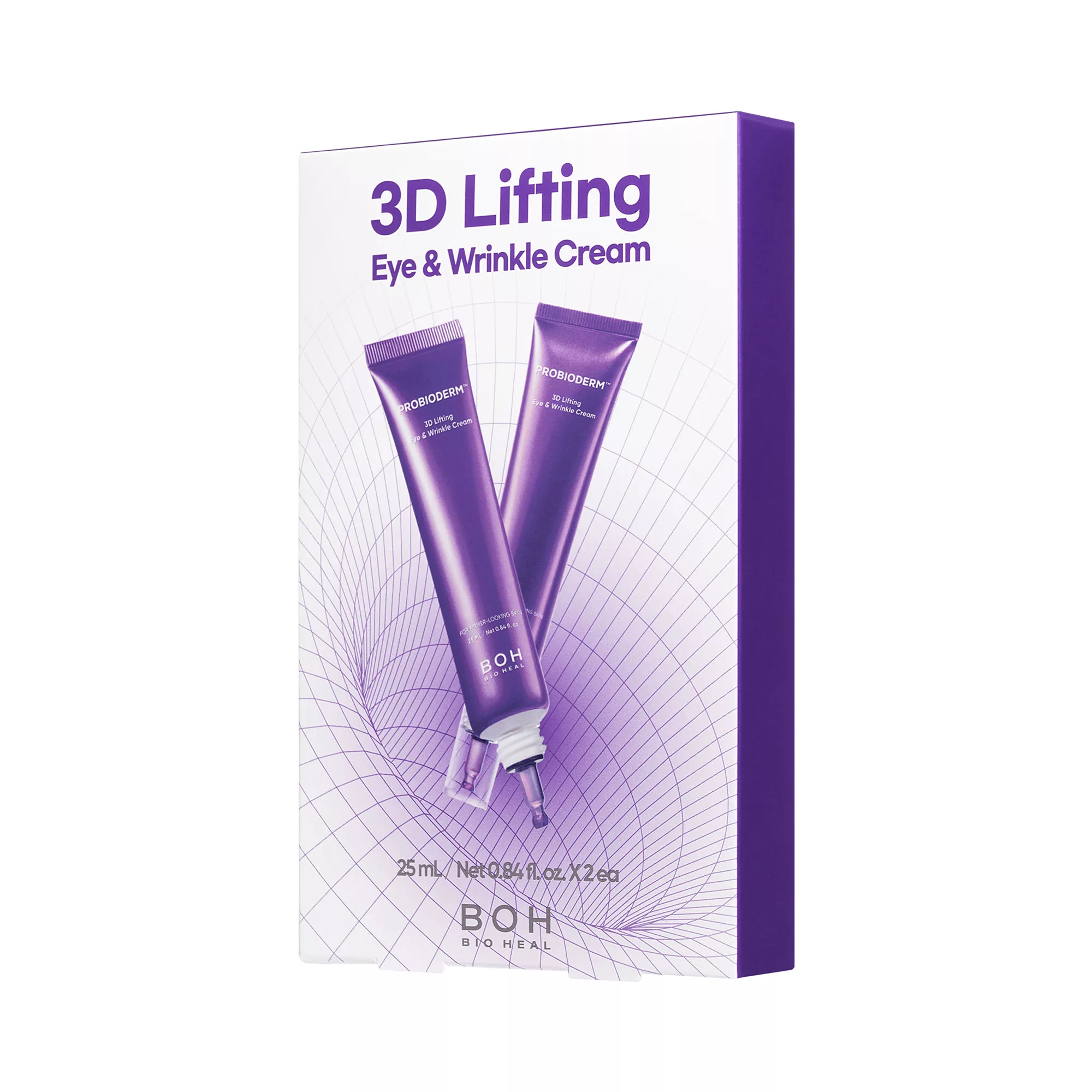 BIOHEAL BOH PROBIODERM 3D LIFTING EYE  CREAM 2x25ML – Imaginea 3