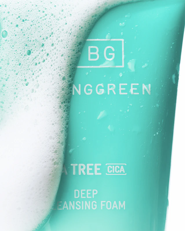 BRINGGREEN TEA TREE CICA DEEP CLEANSING FOAM 120ML – Imaginea 2