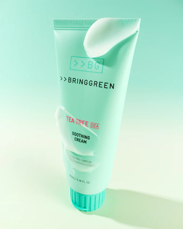 BRINGGREEN TEATREE CICA SOOTHING CREAM PLUS 100ML – Imaginea 2