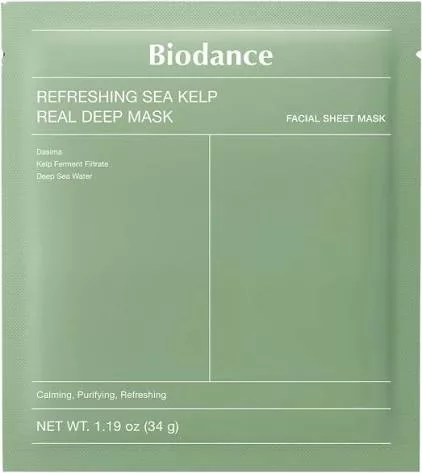 BIODANCE REFRESHING SEA KELP REAL DEEP MASK, 1 buc