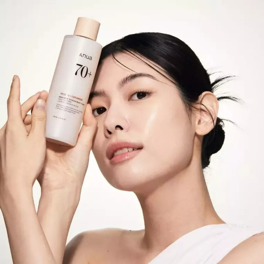 RICE 70 GLOW MILKY TONER 250ml – Imaginea 2