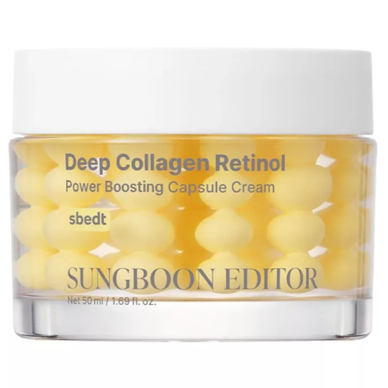 SUNGBOON EDITOR DEEP COLLAGEN RETINOL POWER BOOSTING CAPSULE CREAM, 50 ml