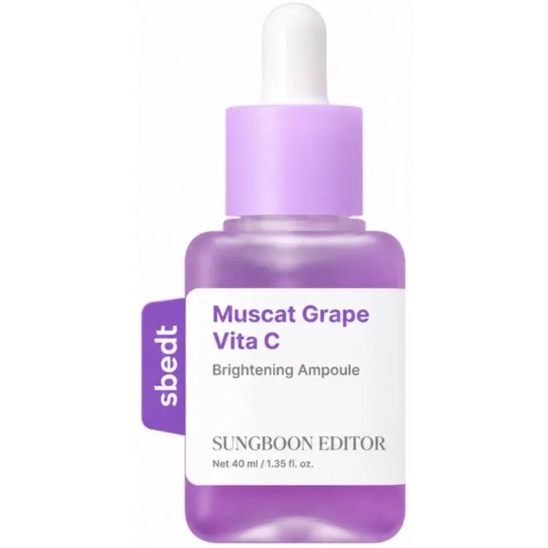 SUNGBOON EDITOR MUSCAT GRAPE VITA C BRIGHTENING AMPOULE, 40 ml