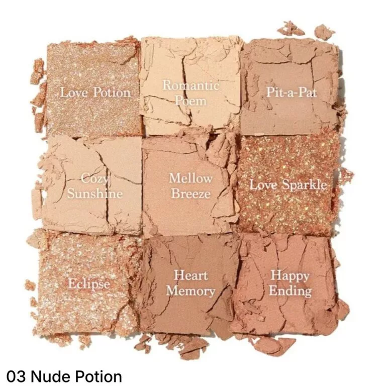 DASIQUE SHADOW PALETTE #01 SUGAR BROWNIE – Imaginea 2