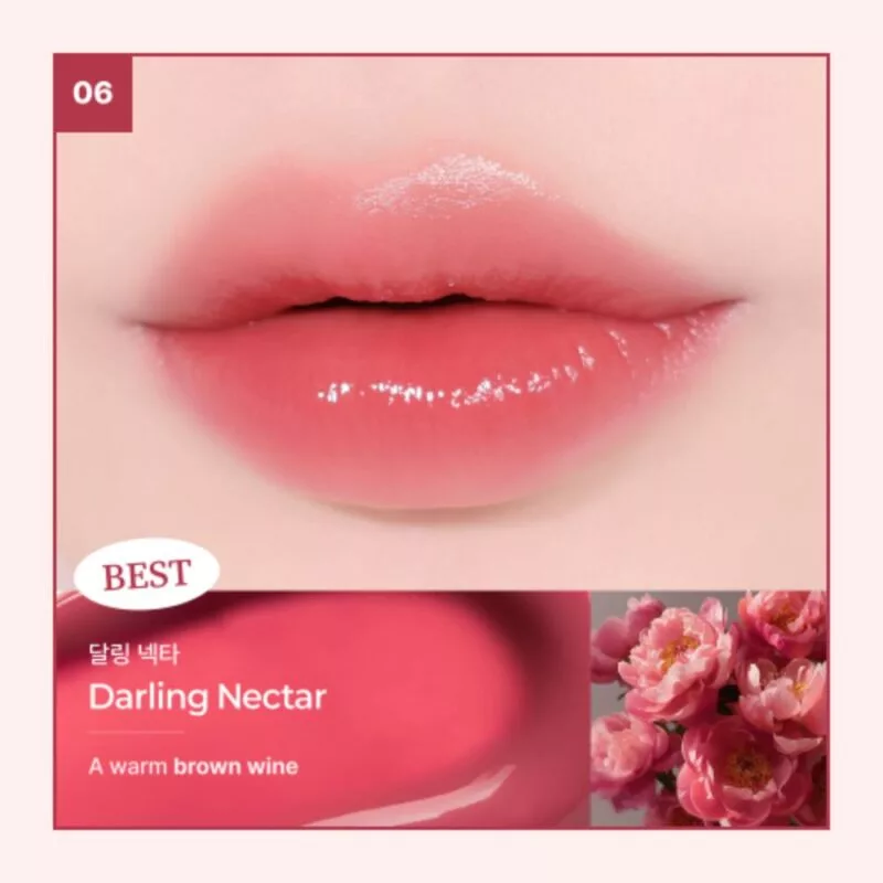 HEIMISH EVER GLOW GLOSS LIP TINT nr 06, 3.2 g – Imaginea 2