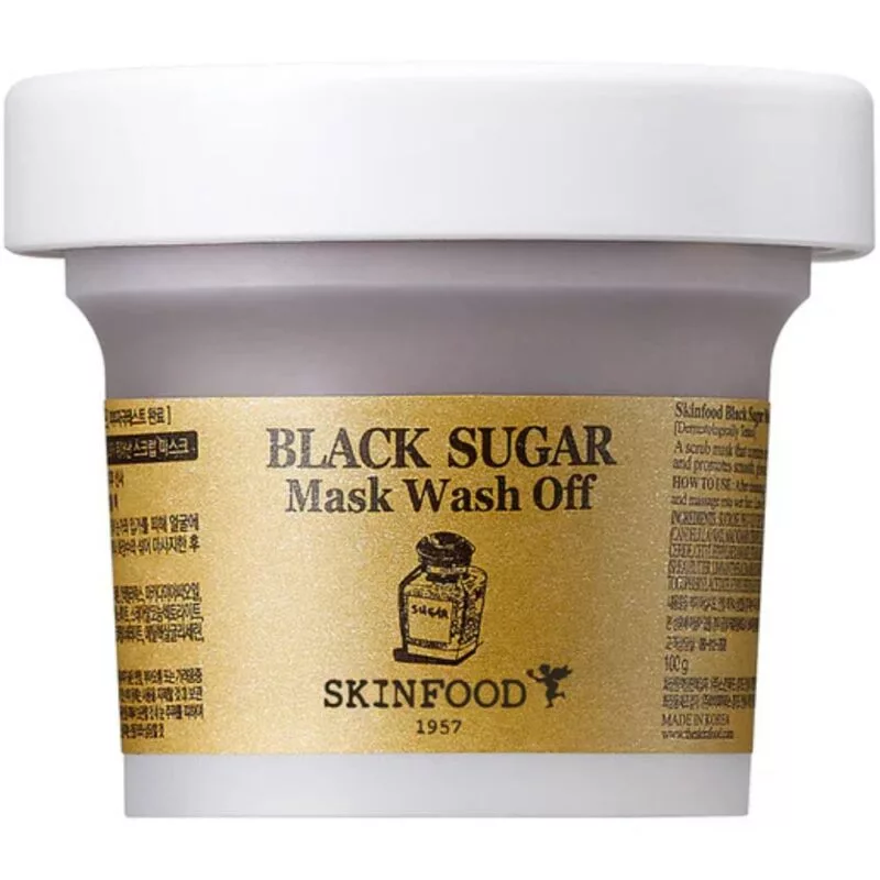 SKINFOOD BLACK SUGAR MASK WASH OFF, 120 g
