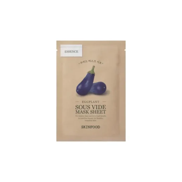 SKINFOOD EGGPLANT SOUS VIDE MASK SHEET- 1 buc