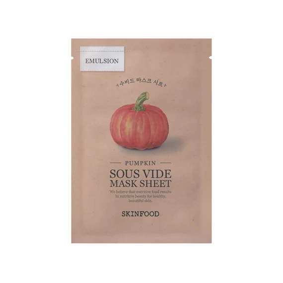 SKINFOOD SOUS VIDE MASK SHEET PUMPKIN- 1 buc