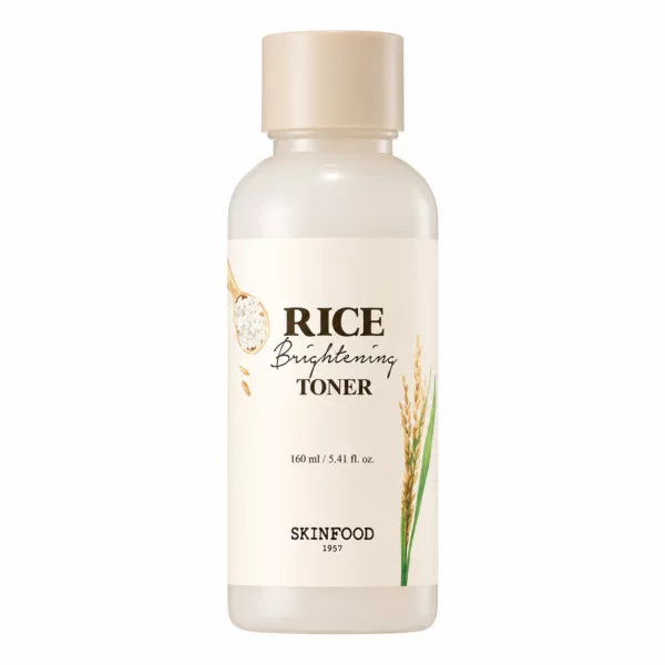 SKINFOOD RICE BRIGHTENING TONER, 160 ml