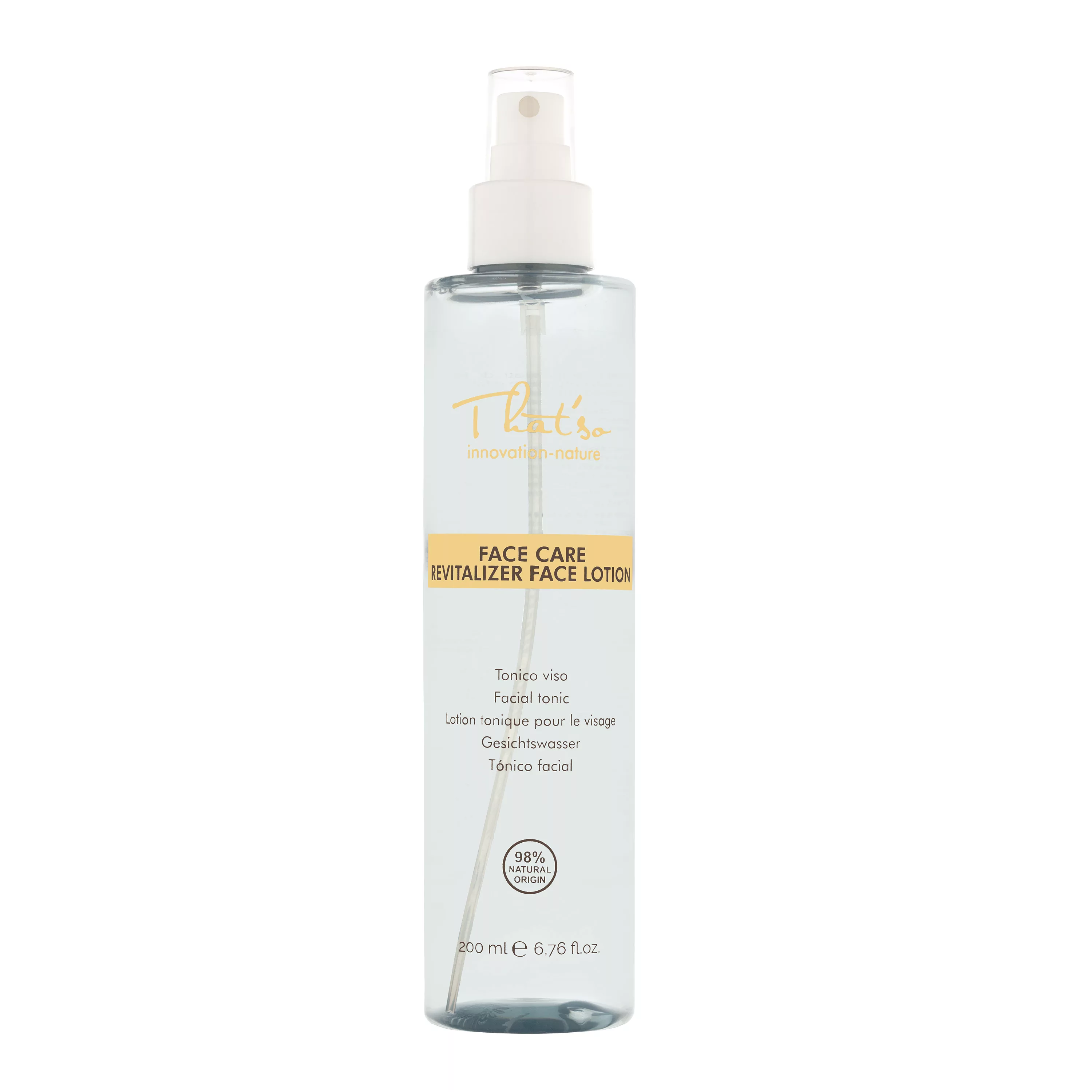 FACE CARE REVITALIZER FACE LOTION - THAT'SO - Toner cu efect