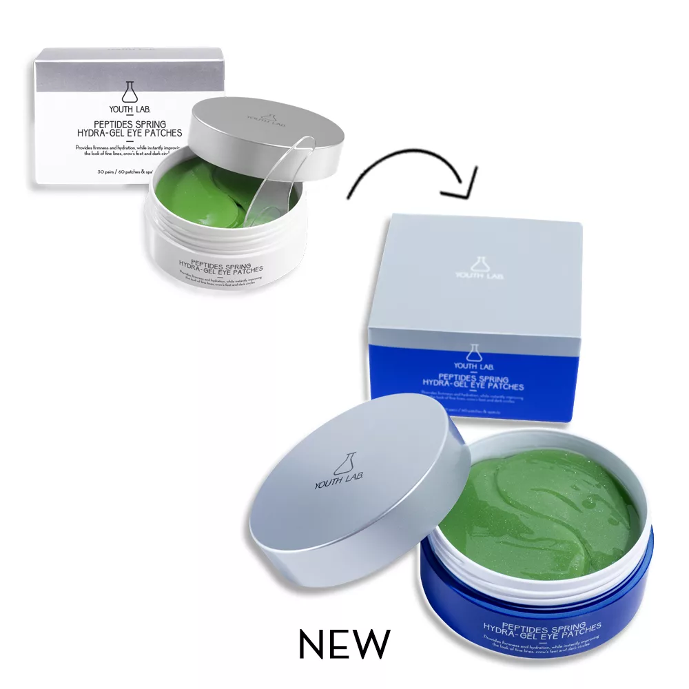 PEPTIDES SPRING HYDRA-GEL EYE PATCHES JAR - YOUTH LAB - Plasturi